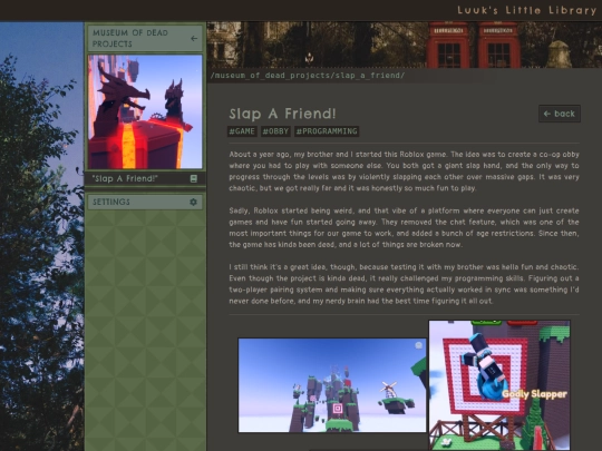 museum_of_dead_projects/slap_a_friend screenshot