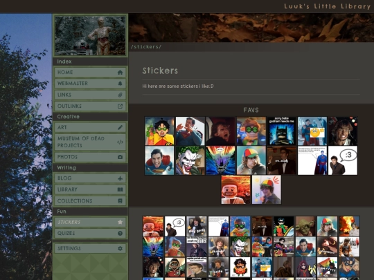 stickers screenshot