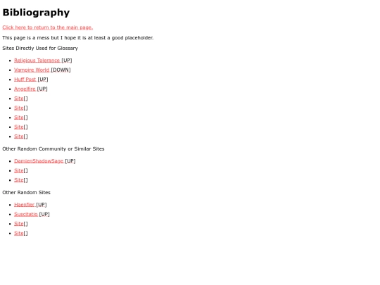 Pages/bibliography screenshot