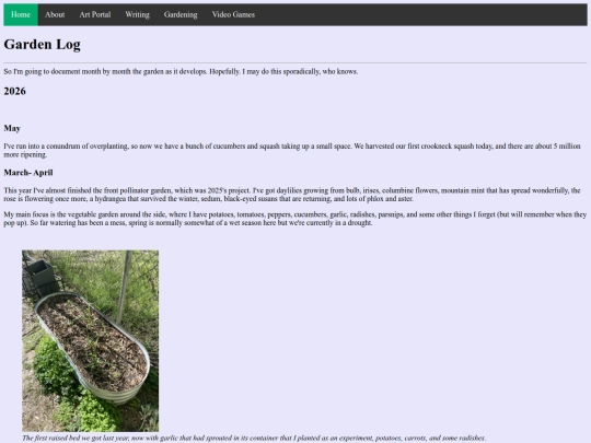 gardenlog screenshot