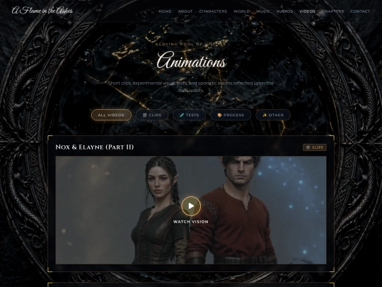 videos screenshot