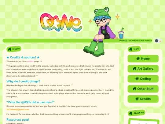 credits screenshot