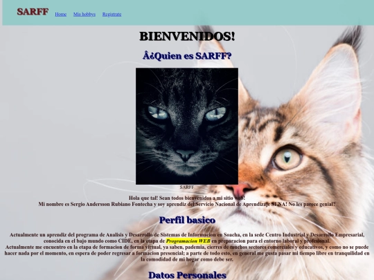 my1stpage/presentacion screenshot