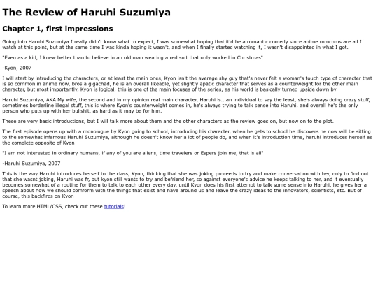 Anime/haruhi screenshot