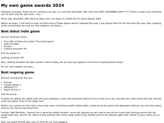 gameawards2024 screenshot