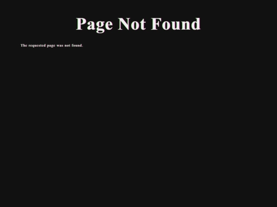 not_found screenshot