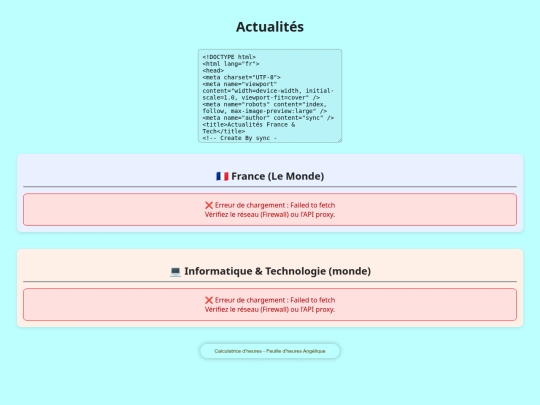 plus/all/Actualites screenshot