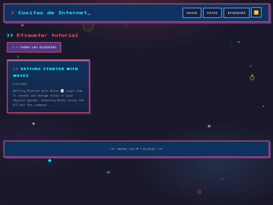 tags/tutorial screenshot