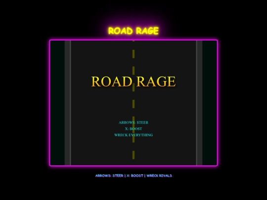 games/Retro Burnout screenshot