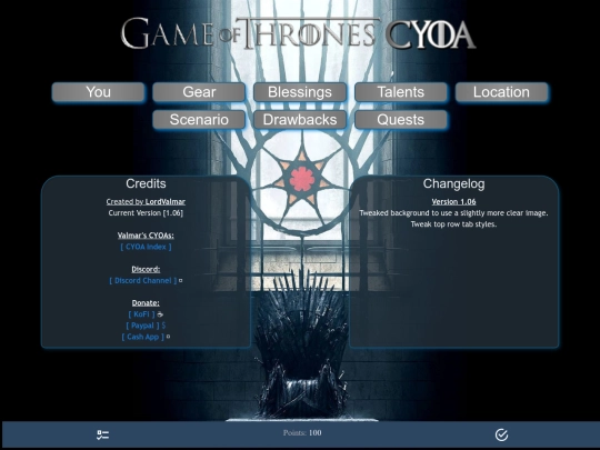 cyoas/gotold screenshot
