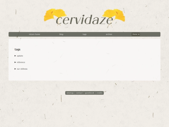 blog/tags screenshot