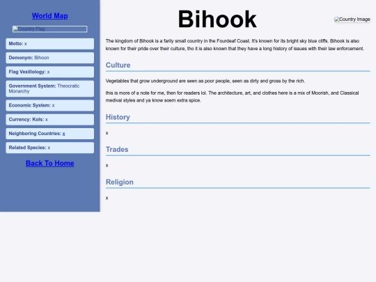 Z Eridun World/Ecountries/Bihook screenshot