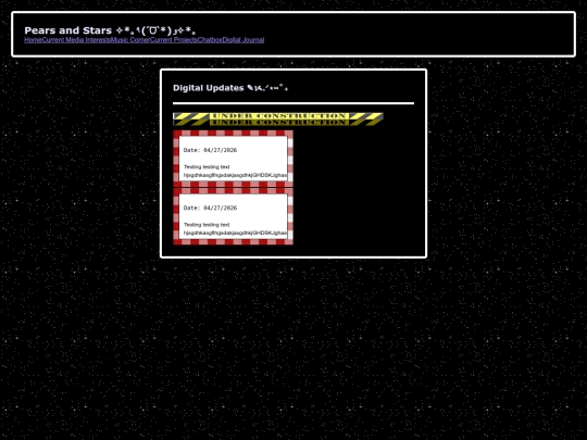 journal screenshot
