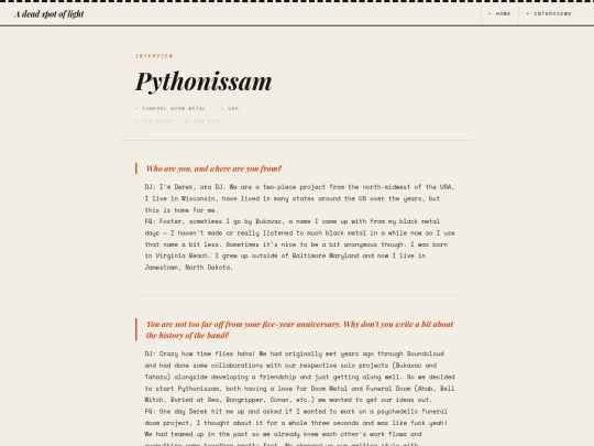 html/interviews/Pythonissam_2025 screenshot