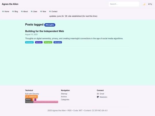 tags/thoughts screenshot
