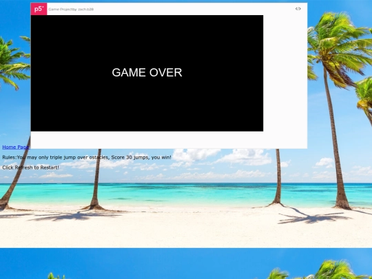 GamePage screenshot