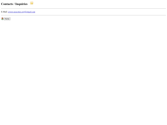 info/contact screenshot