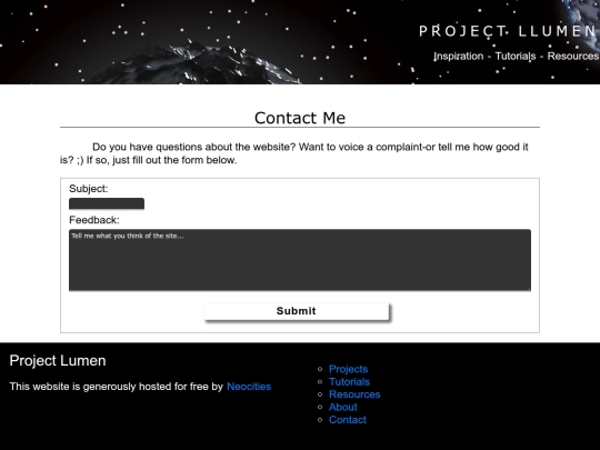 contact screenshot