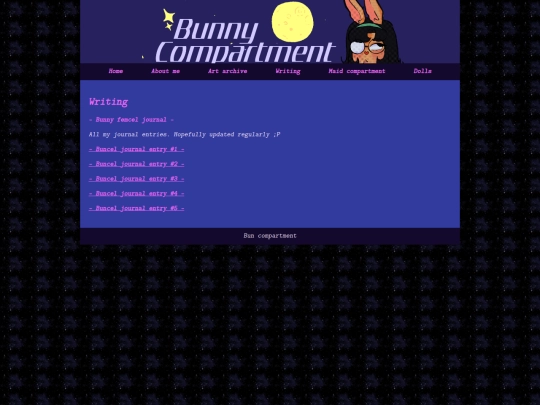 Bunnyfemceljournal screenshot