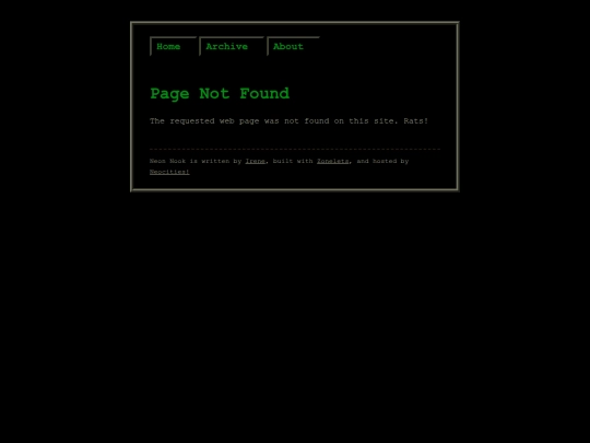 not_found screenshot