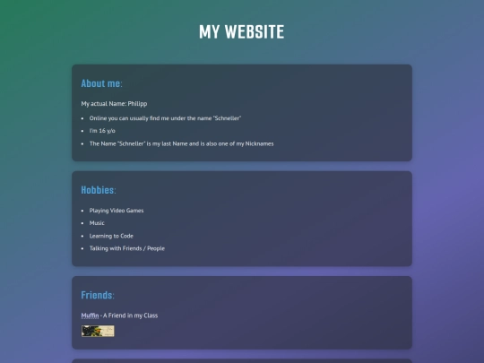 index screenshot