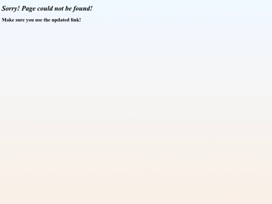 not_found screenshot