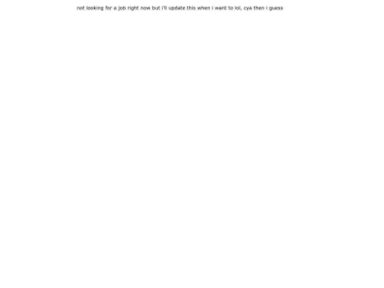 Resume screenshot