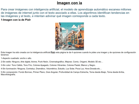 Imagen con IA screenshot