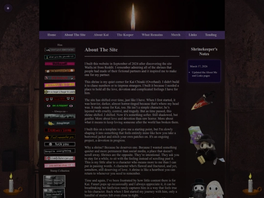 AboutTheSite screenshot
