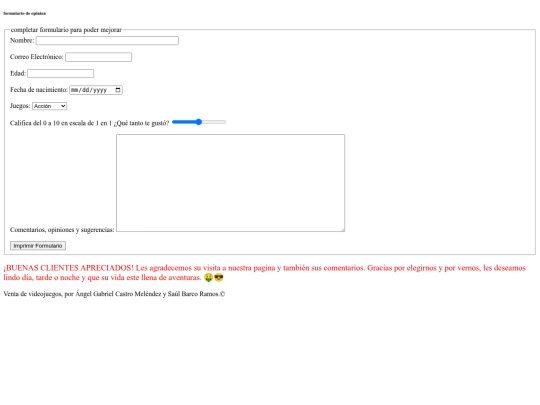 index screenshot
