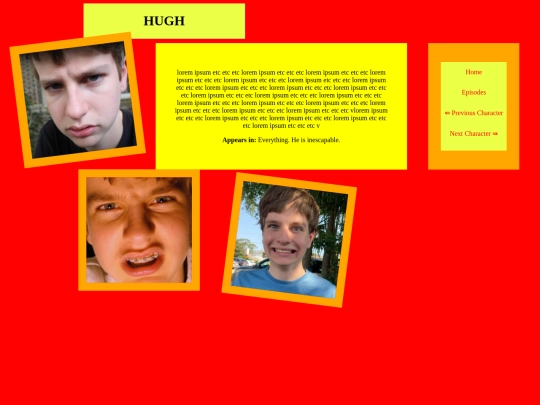 hugh-profile screenshot