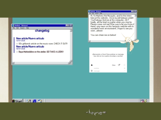 oldcomputer screenshot
