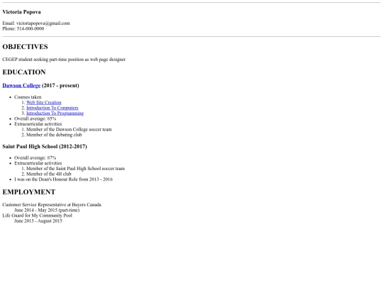 Lab2/Lab2-myCV screenshot