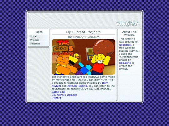 projects screenshot