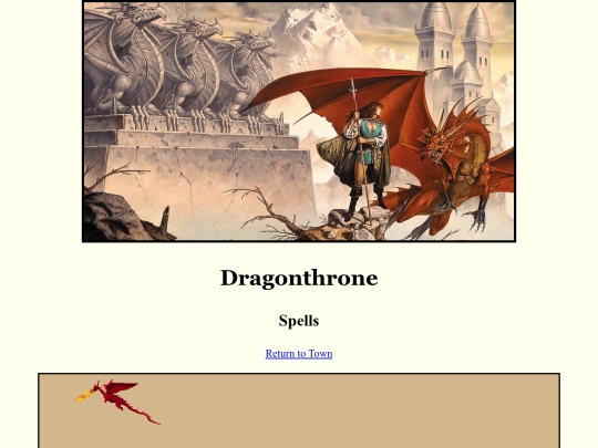dragon.spells screenshot