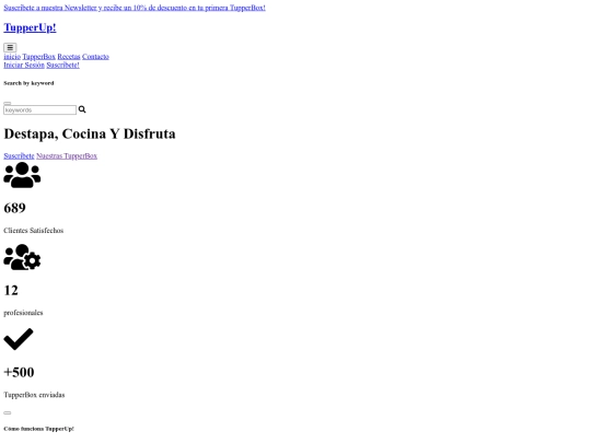 Tupperup/TuperUp screenshot