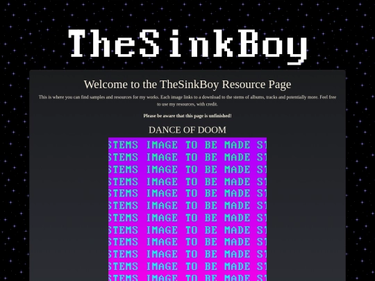 resources screenshot