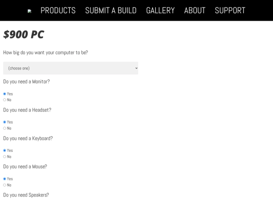 products/$900 screenshot
