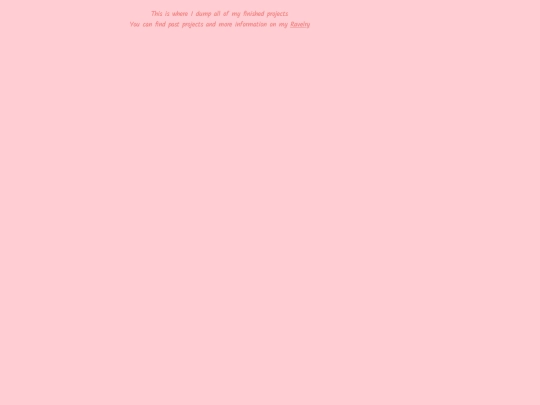 Projects screenshot