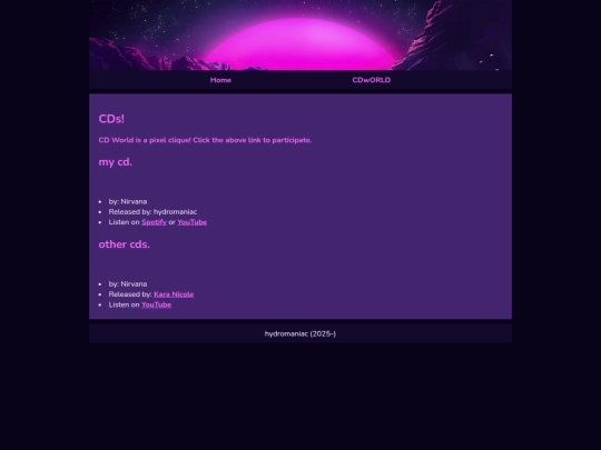 cdworld screenshot