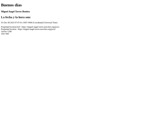 java1 screenshot
