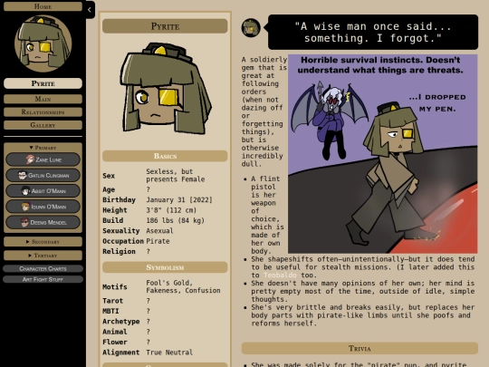 pyrite screenshot