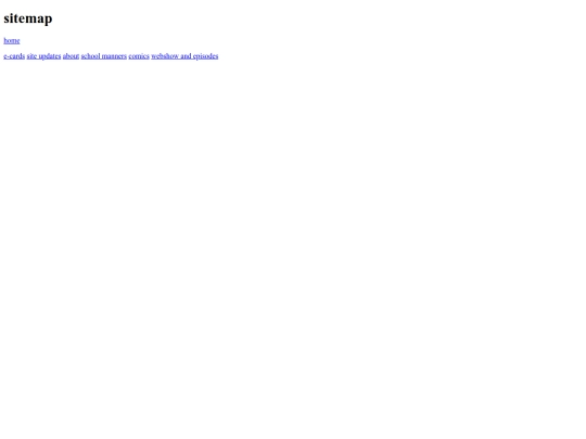 sitemap screenshot
