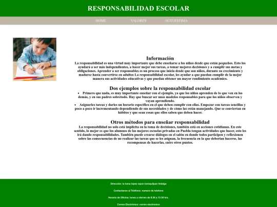 responsabilidad screenshot
