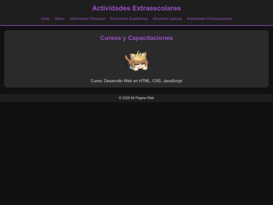 actividades-extraescolares screenshot