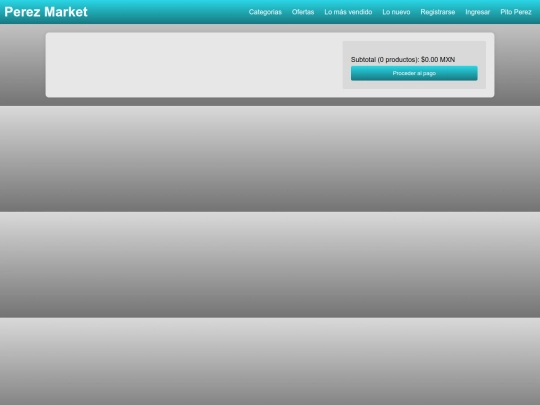 testCarrito screenshot