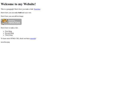 index screenshot