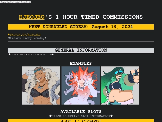 commissions/timedcommission screenshot