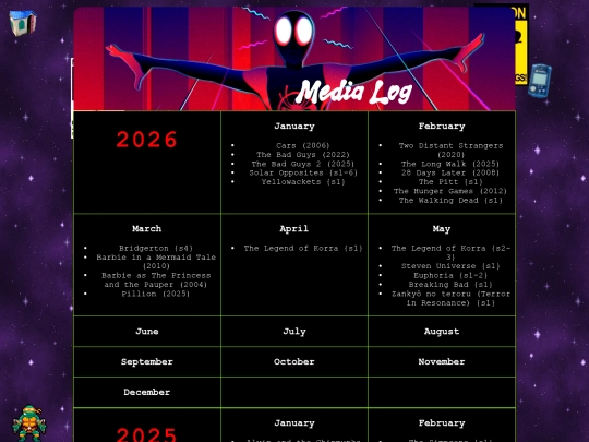 log screenshot