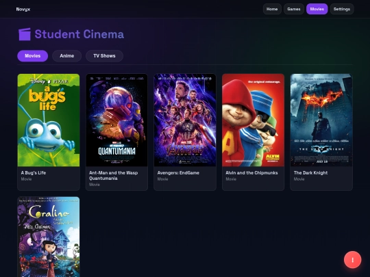 movies screenshot